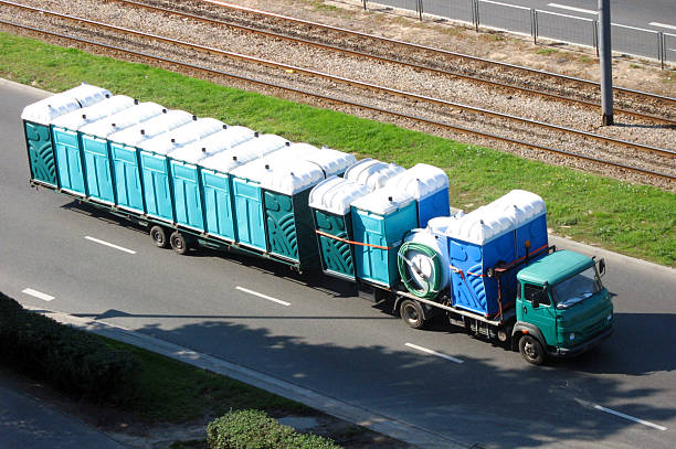 Porta potty delivery and setup in Columbia Falls, MT